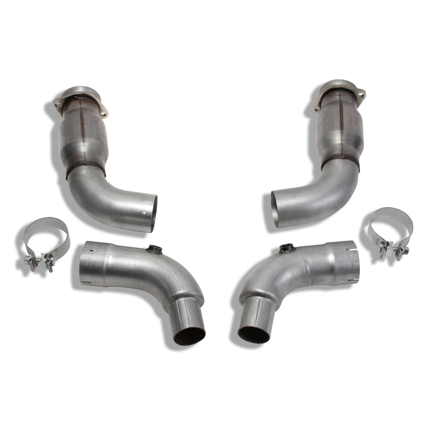 BBK 3" Short XPipe with Converters (1523 Mustang GT)