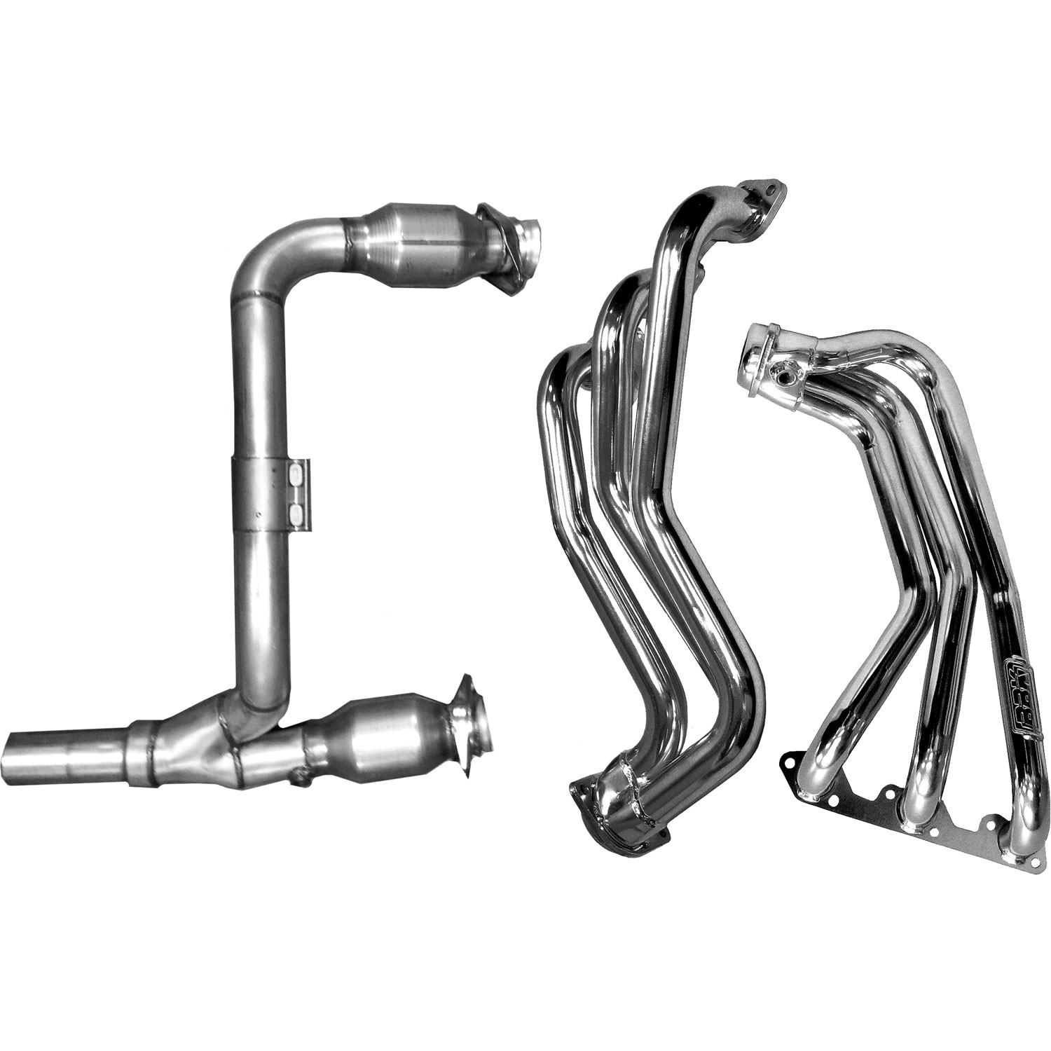 BBK Full-Length Headers, Y Pipe & Cats Titanium Ceramic (07-11 Wrangler)