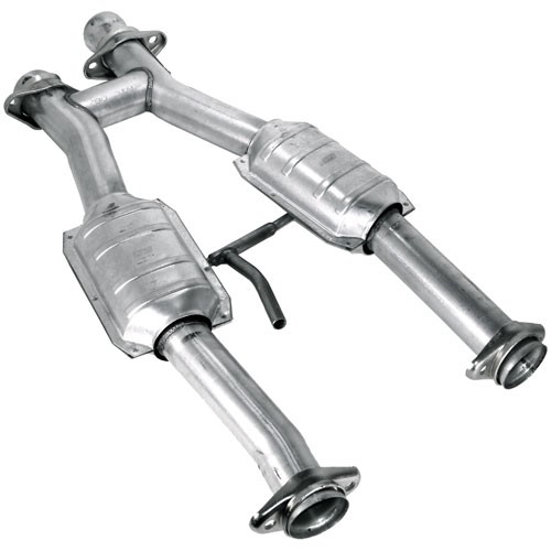 BBK Short H-Pipe w/High-Flow Converters (1979-93 Mustang 5.0) BBK 1509