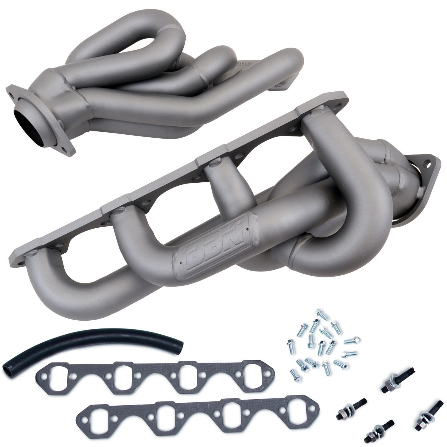 BBK 1-5/8" Equal Length Shorty Headers - Titanium Ceramic (1979-93 Mustang 5.0) BBK 1512