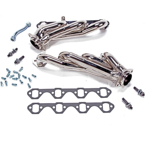 BBK Shorty Headers - Chrome (1994-95 Mustang 5.0) BBK 1525