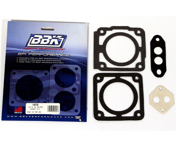 BBK 65/70mm Throttle Body Gaskets (86-93 Mustang 5.0L)