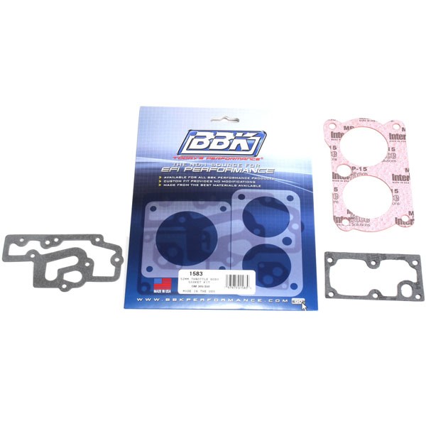 BBK Twin 52mm Throttle Body Gasket Set (84-97 GM 5.0, 5.7L) 1583 