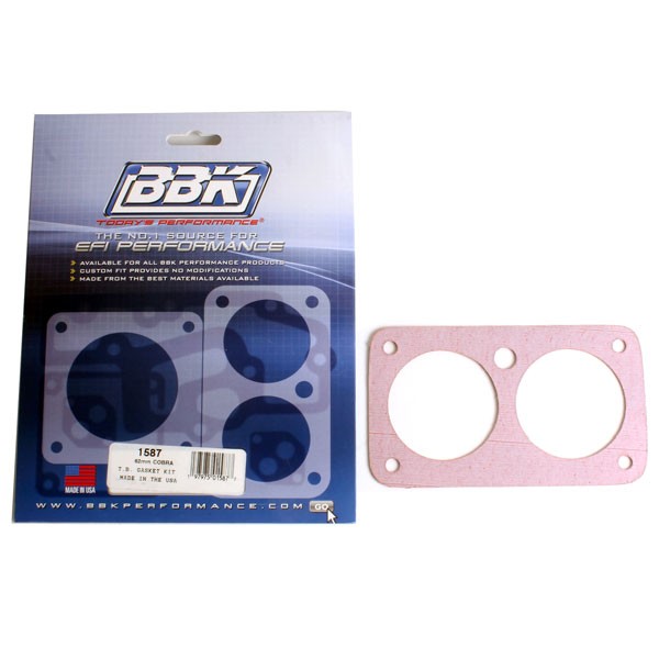 BBK Twin 62mm Throttle Body Gasket Set (96-04 Mustang 4.6L 4V) 1587