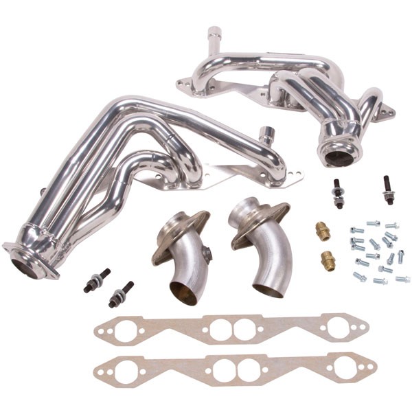 BBK Tuned Length Shorty Headers - Silver Ceramic (1993-96 Chevy Impala SS) 15950