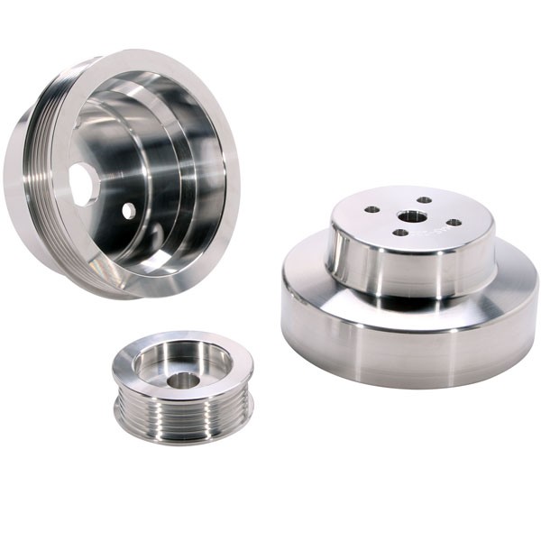 BBK Aluminum Underdrive Pulley Kit (88-95 GM Truck 5.0, 5.7L) 1603