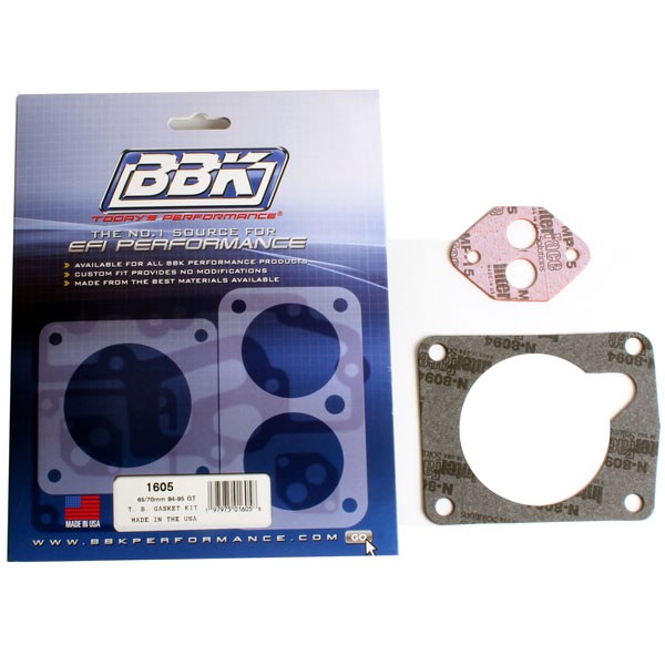 BBK 65/70mm Throttle Body Gasket Set (94-95 Mustang 5.0L) 1605