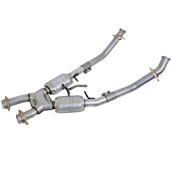 BBK 2.5" X-Pipe w/ Converters (1986-93 Mustang 5.0) BBK 1662