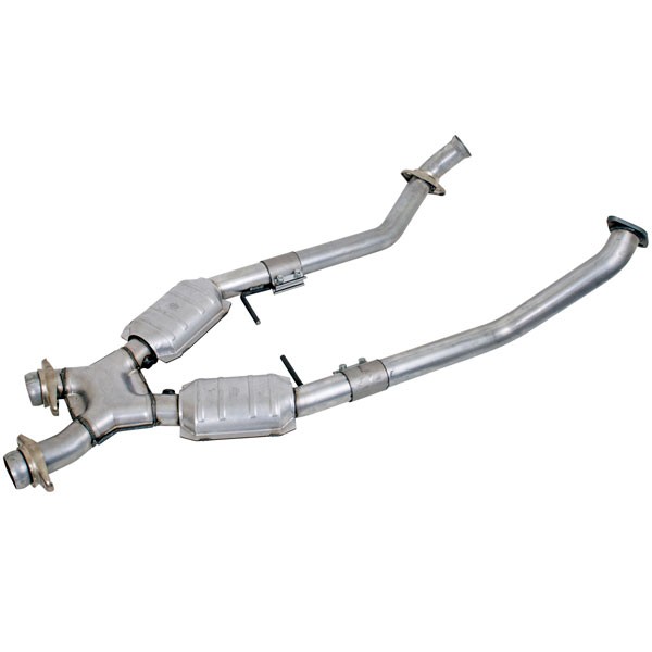 BBK 2.5" X-Pipe w/ High Flow Converters (1996-98 Mustang GT) BBK 1666