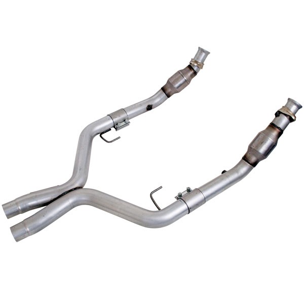 BBK 2-3/4" X-Pipe w/ Converters (05-10 Mustang GT) 1770