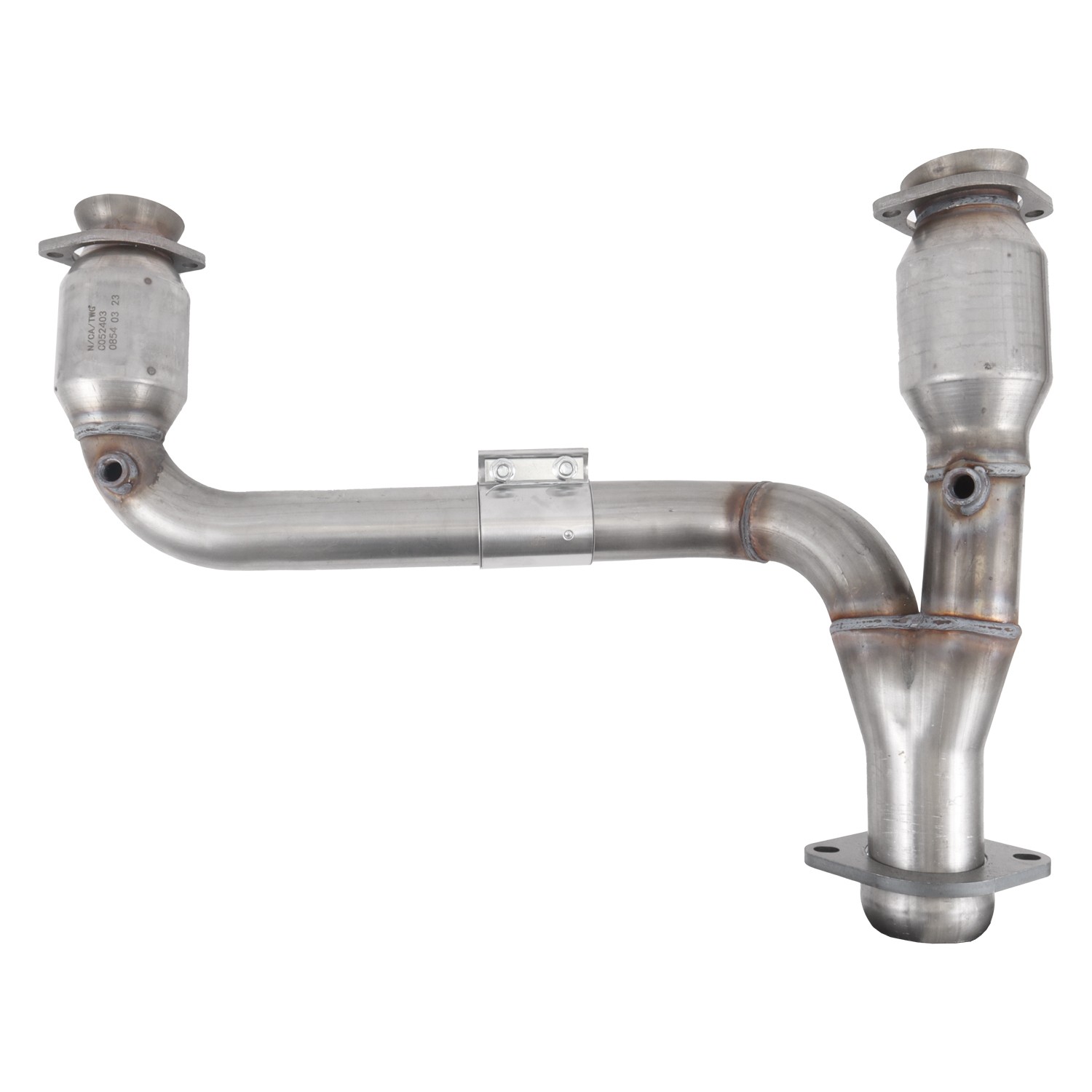 BBK 09-24 Dodge Ram 1500 2 1/2" Y-Pipe with High Flow Catalytic Converters