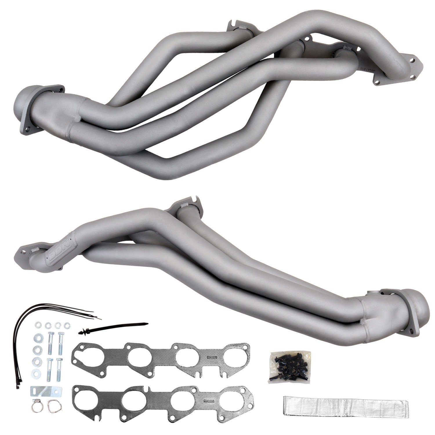 BBK 09-24 Dodge Ram 1500 5.7L Hemi 1-3/4” Long Tube Exhaust Headers - Titanium Ceramic