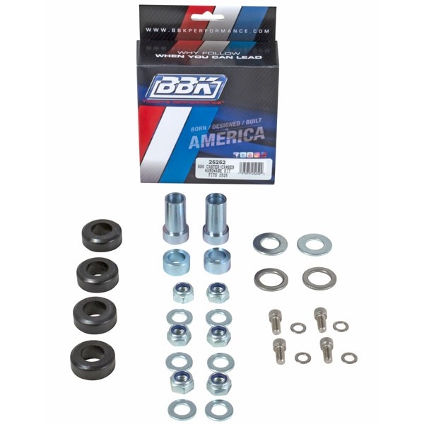 BBK Caster Camber Plate Hardware Kit (79-93 Mustang)