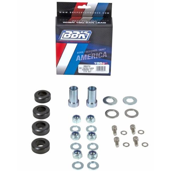BBK Caster Camber Plate Hardware Kit (94-04 Mustang)