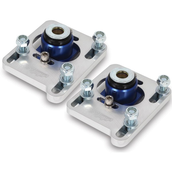 BBK Billet Aluminum Caster Camber Plates (1994-04 Mustang) 2527
