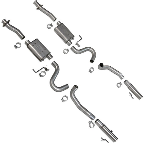 BBK Varitune Cat Back Exhaust Kit (87-93 Mustang LX, Cobra, 94-04 GT) 3001