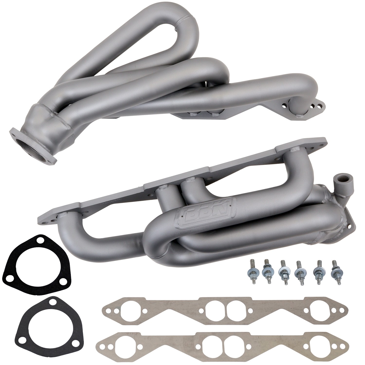 BBK 1-5/8" Shorty Headers - Titanium Ceramic (96-99 GM Truck 5.0, 5.7L)