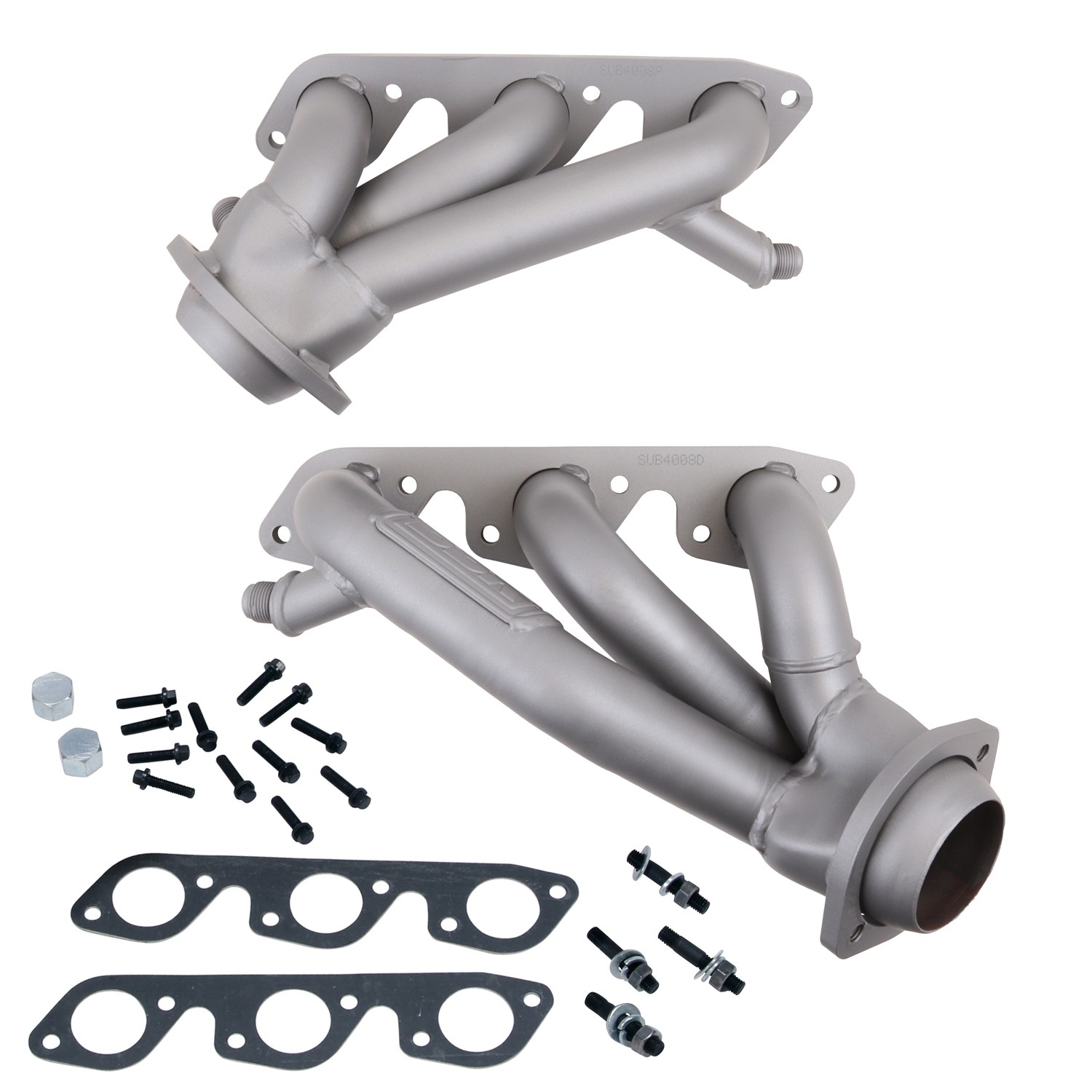 BBK 1-5/8" Shorty Headers - Titanium Ceramic (99-04 Mustang V6)