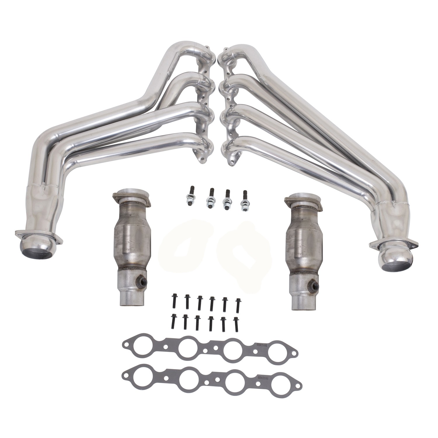 BBK 1-3/4" Coated Long Tube Headers w/ Converters (10-15 Camaro SS)