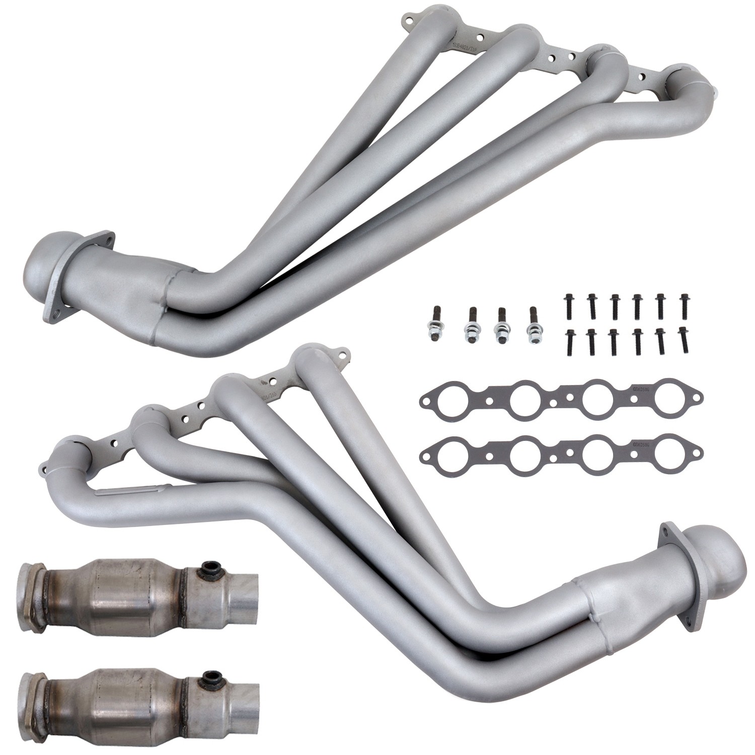 BBK 1-3/4 Long Tube Headers w/ Cats Titanium Ceramic (10-15 Camaro V8)