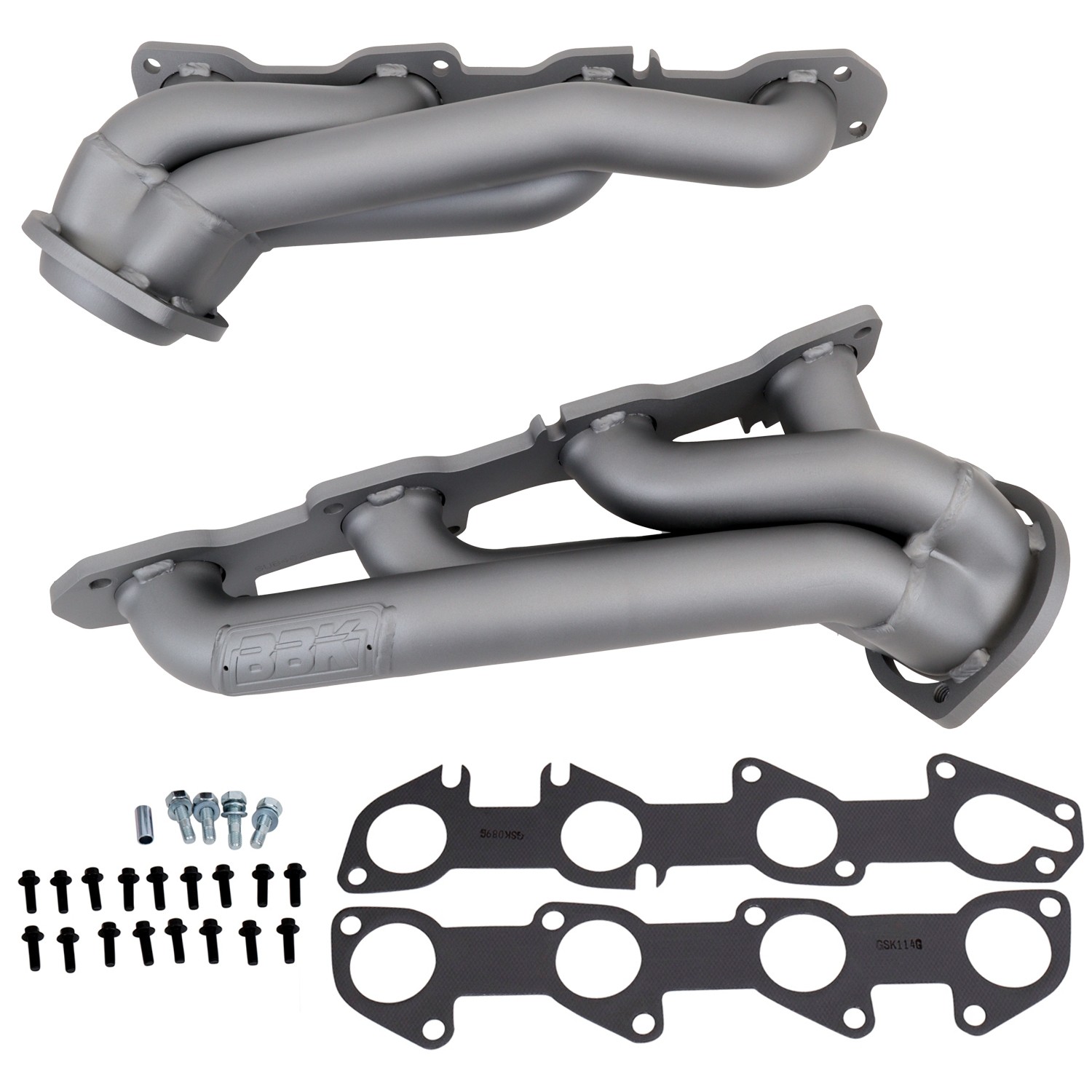 BBK Shorty Headers - Titanium Ceramic (09-24 Charger, Challenger 5.7L)