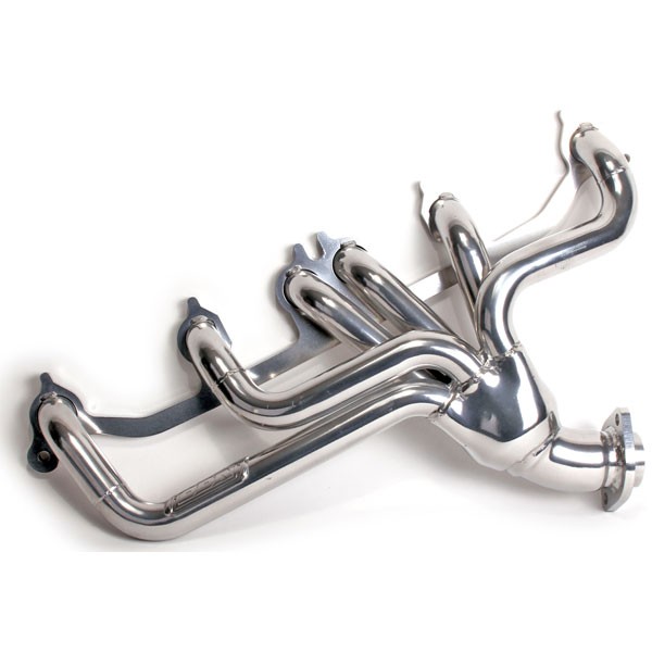 BBK Shorty Header - Ceramic Coated (91-99 Jeep 4.0L) 40520