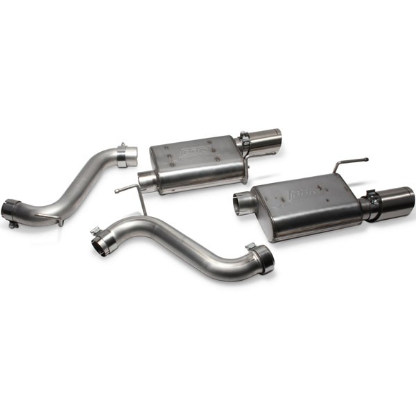 BBK Varitune Axle Back Exhaust  - Stainless (15-17 Mustang GT) 41115