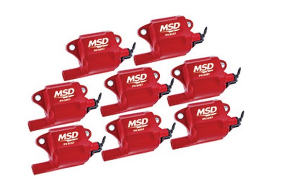 MSD Ignition Pro Power Coils Kit (05-13 GM LS2, LS3, LS7, LS9 engines) 82878