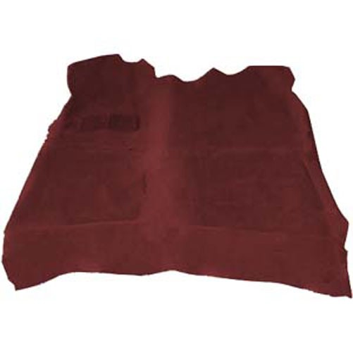 82-93 Mustang Auto Custom Carpets Custom Molded Interior Carpets Red - Convertible
