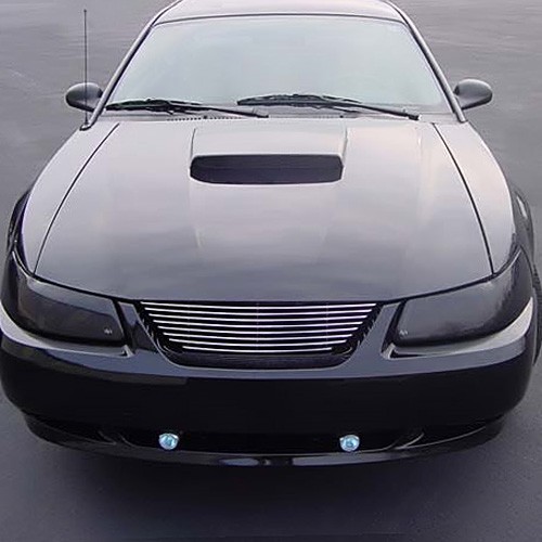 99-04 Mustang Billet Aluminum Front Grille Brushed Finish Carriage Works