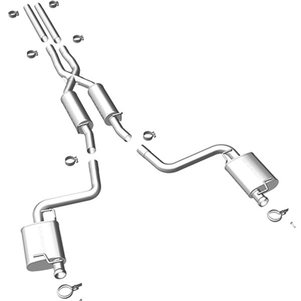 Magnaflow Street Cat Back Exhaust (11-14 Challenger V6)