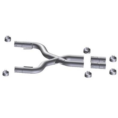 Magnaflow After Cat Tru X-Pipe Exhaust (05-09 Mustang GT)