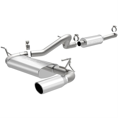 Magnaflow CatBack Single Exit Exhaust Kit (12-15 Jeep Wrangler 3.6L) 15178