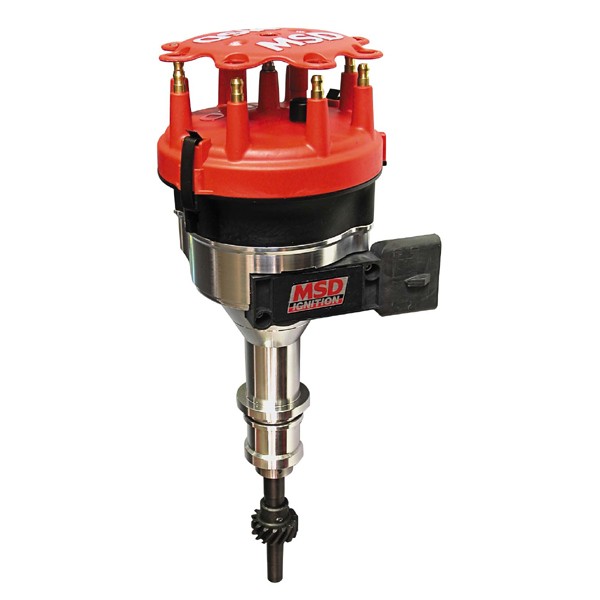1986-93 Mustang 351W MSD Ignition Pro Billet TFI Distributor (Steel Gear)