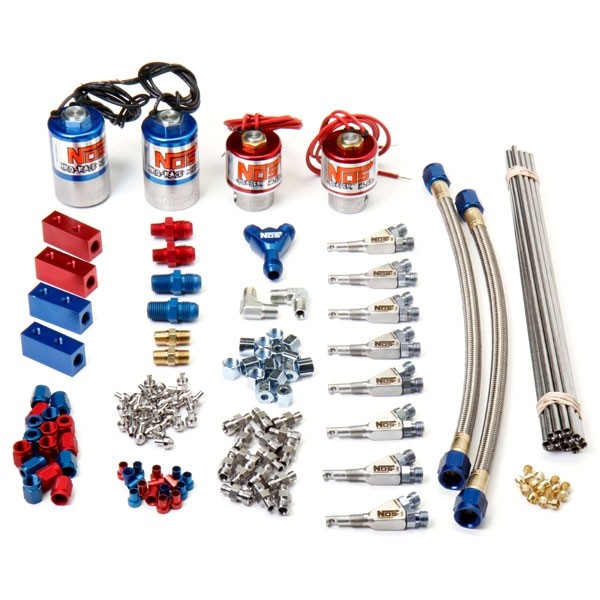 NOS Professional Pro Race Fogger 8-Cyl Nitrous Kit (Up To 500hp)