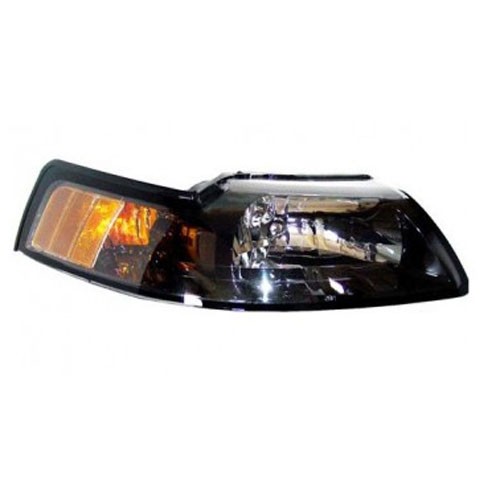 Brentech Passengers Side Headlight - Tinted (1999-04 Mustang) 5029
