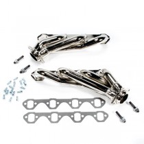 USED BBK Chrome Shorty Headers (86-93 Mustang 5.0L) 1515