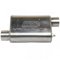 BBK Varitune Adjustable Muffler - Stainless Steel - 2-3/4" Offset / Offset 31025
