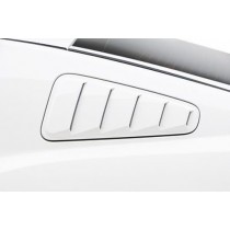 2010-14 Mustang GT V6 3d Carbon Rear Window Louvers
