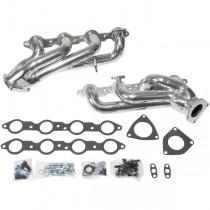 USED BBK 1-3/4" Shorty Headers - Silver Ceramic (99-13 GM Truck 4.8, 5.3L)