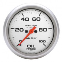 Autometer Ultra-Lite 2-5/8" Oil Pressure Gauge 0-100 PSI Mechanical