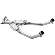 Magnaflow Tru-X-Pipe With Converters (86-93 Mustang 5.0)