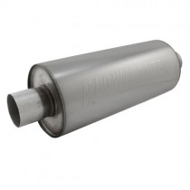 Flowmaster DBX Series Stainless Muffler - Universal 2.5" Center-In/Out 12514310
