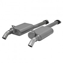 Flowmaster Dump Style Stainless Cat Back Exhaust System (1993-98 Mustang V8) 817574