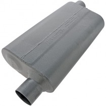 Flowmaster 50-Series Delta Flow Stainless Steel Muffler - Universal 2.5" Offset-In/Out