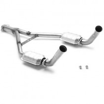 Magnaflow Y-Pipe With Converters (94-95 Mustang V6)