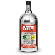 NOS Polished Aluminum 2.5lb Nitrous Oxide Bottle