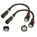 BBK O2 Sensor Extensions - Front (15-17 Mustang GT & V6)