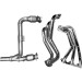 BBK Full-Length Headers with Y Pipe and High Flow Cats - Chrome 2007-11 (Jeep Wrangler) 4050
