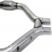 BBK Short H-Pipe with High Flow Converters (15-17 Mustang V6) 1465
